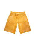 Dijon' Bison Leather Carpenter Shorts